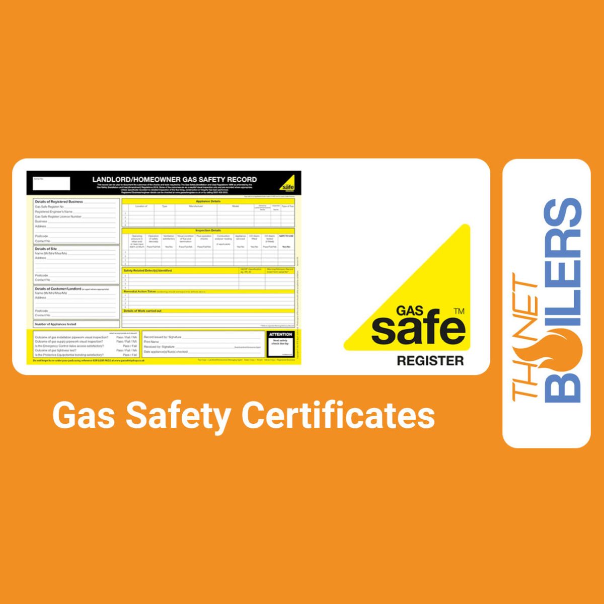 What Are Gas Safety Certificate & Why Are They Needed By Landlords? - Thanet Boilers
